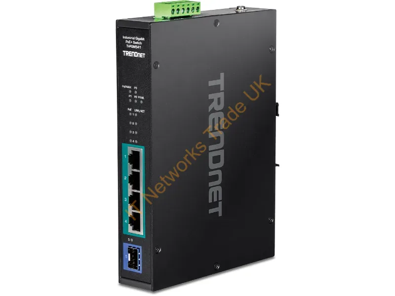 TI-PGM541 - Trendnet Ti-Pgm541 Network Switch Gigabit Ethernet (10/100/1000) Black