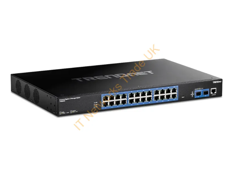 TI-RG262I - Trendnet Ti-Rg262I Network Switch Managed Gigabit Ethernet (10/100/1000) 1U Black