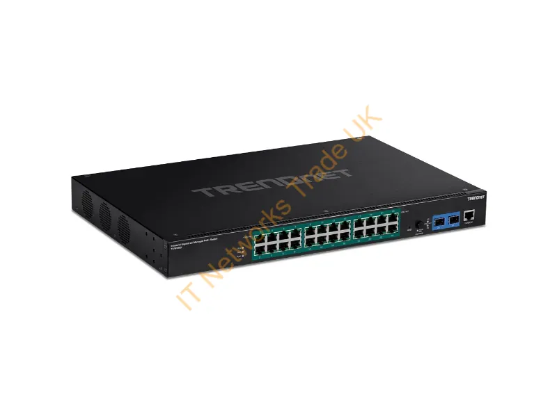 TI-RP262I - Trendnet Ti-Rp262I Managed L2 Gigabit Ethernet (10/100/1000) Power Over Ethernet (Poe) 1U Black