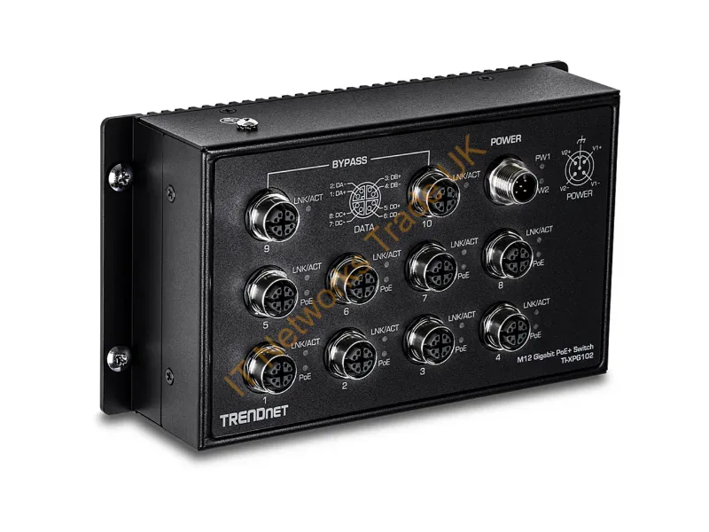 TI-XPG102 - Trendnet Ti-Xpg102 Network Switch Unmanaged Power Over Ethernet (Poe) Black