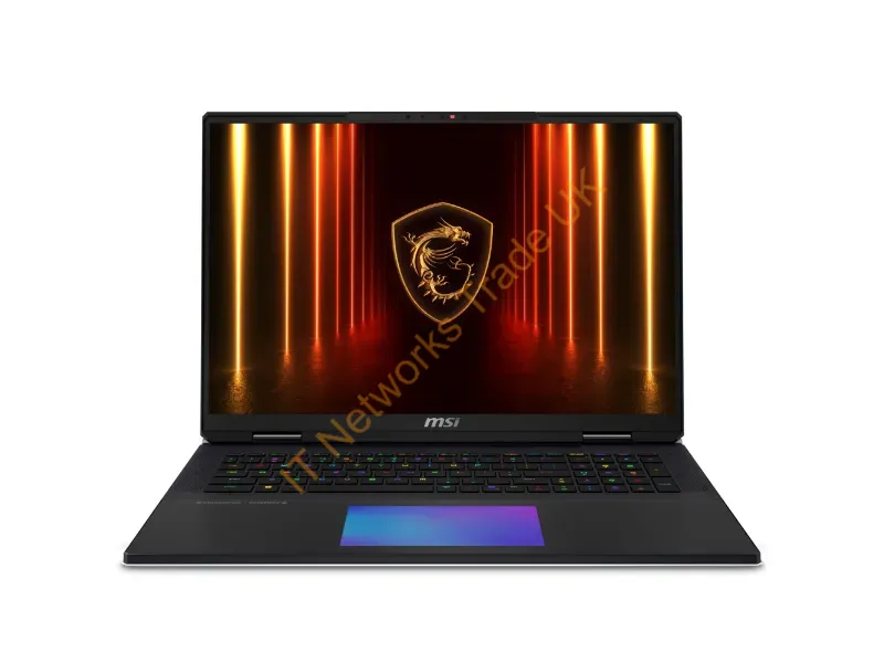 TITAN18HXA2616 - Msi Titan 18 Hx Ai A2Xwig 616Us Intel Core Ultra 9 285Hx Laptop 18" Uhd+ 64 Gb Ddr5-Sdram 4 Tb Ssd Nvidia Geforce Rtx 5080 Wi-Fi 7 (802.11Be) Windows 11 Pro Black