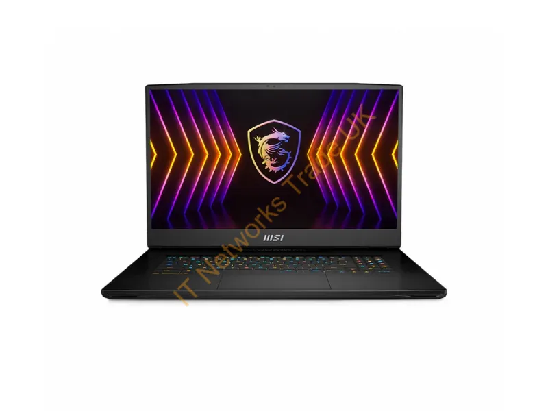 TITANGT7712063 - Msi Gaming Gt77 12Uhs-063 Titan Intel Core I9 I9-12900Hx Laptop 17.3" 4K Ultra Hd 128 Gb Ddr5-Sdram 2 Tb Ssd Nvidia Geforce Rtx 3080 Ti Wi-Fi 6E (802.11Ax) Windows 11 Pro Black