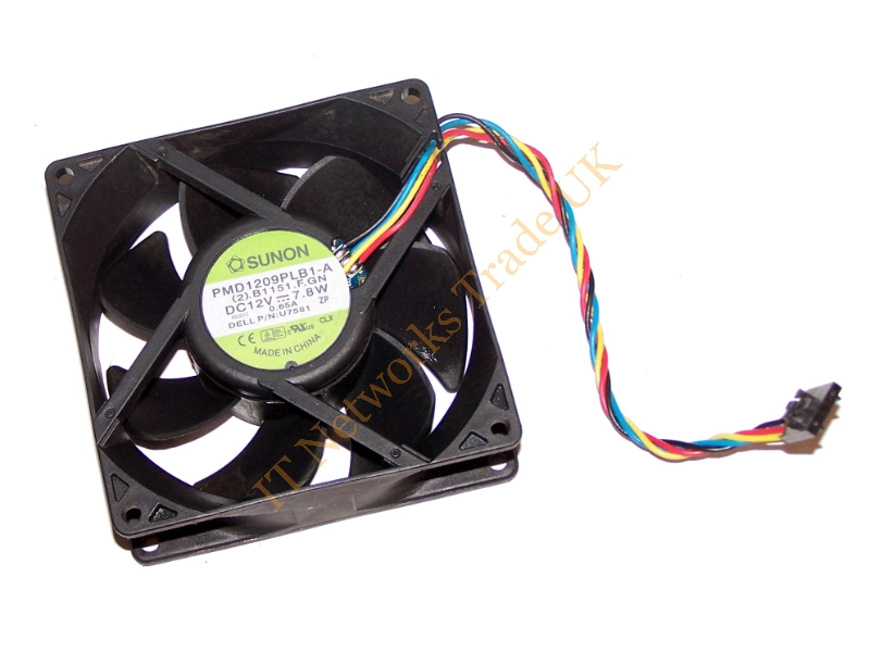 TJ160 Dell 12V Fan Assembly for Optiplex 740 745 Cooling Fan