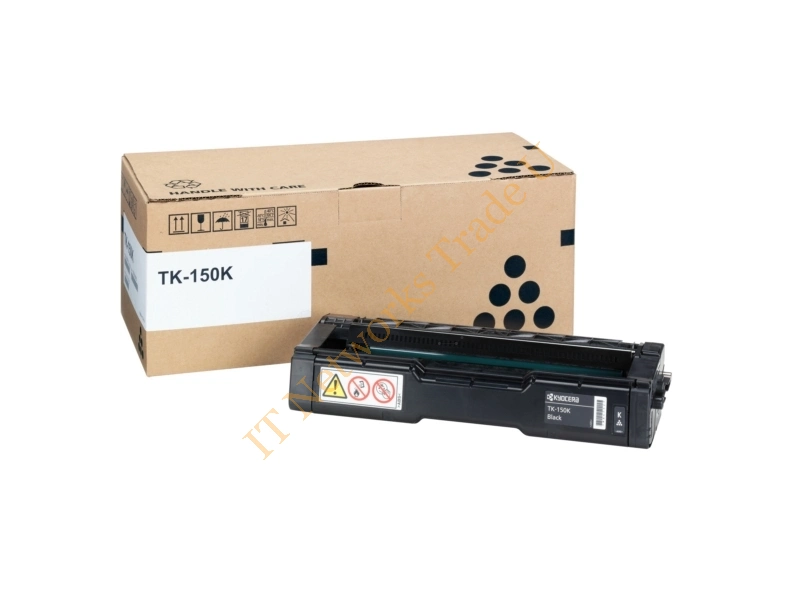 TK-150K - KYOCERA 1T05JK0NL0 (TK-150 K) Toner black, 6.5K pages Accessory