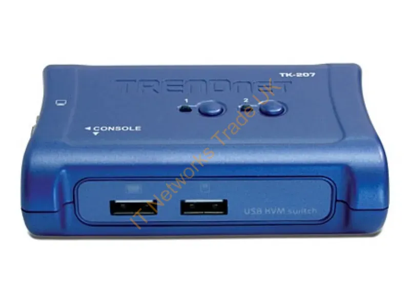 TK-207K TRENDnet TK-207K 2-Port USB KVM Switch Kit