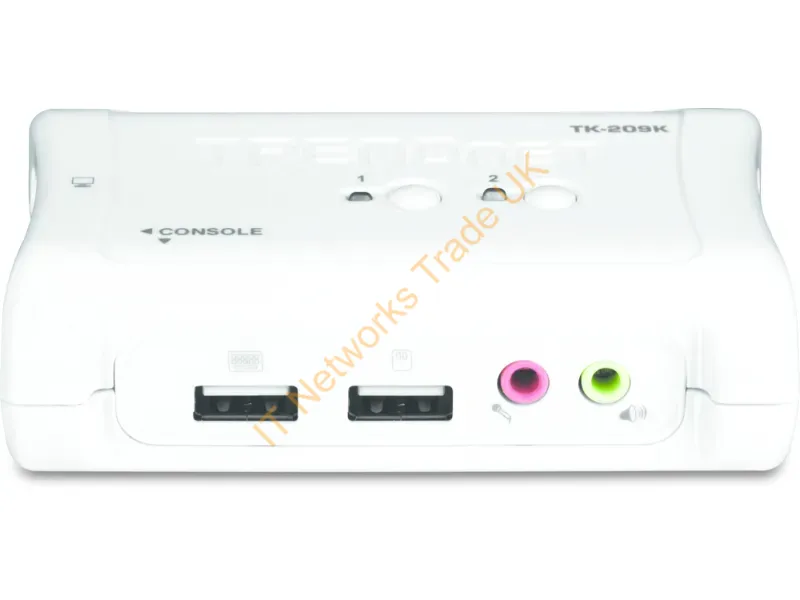 TK-209K TRENDnet TK-209K 2-Port USB KVM Switch Kit w/ Audio