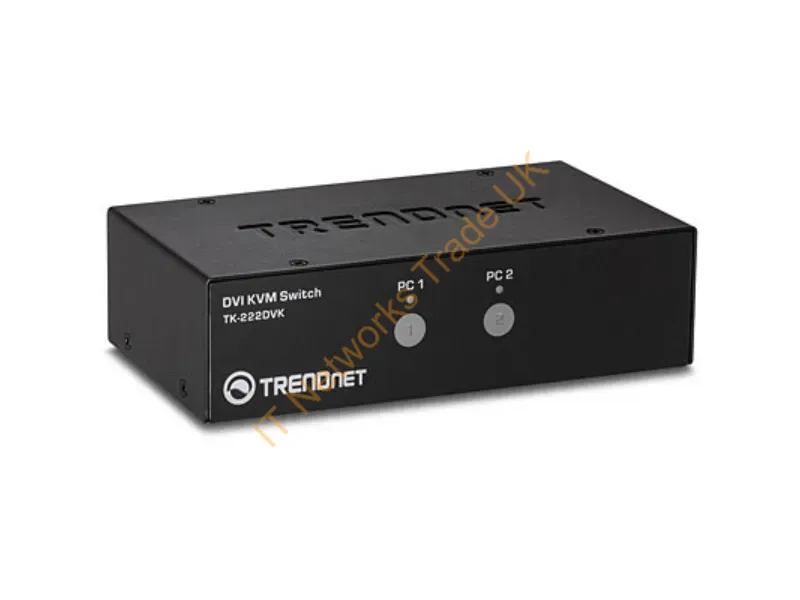 TK-222DVK - Trendnet Tk-222Dvk Kvm Switch Black