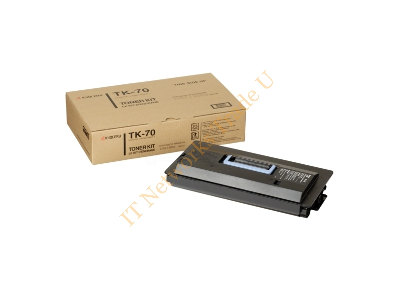 KYOCERA 370AC010 (TK-70) Toner black, 40K pages @ 5% coverage Accessory