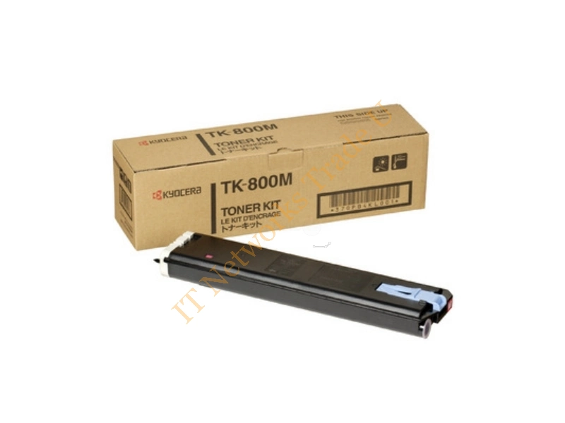 KYOCERA 370PB4KL (TK-800 M) Toner magenta, 10K pages @ 5% coverage Accessory