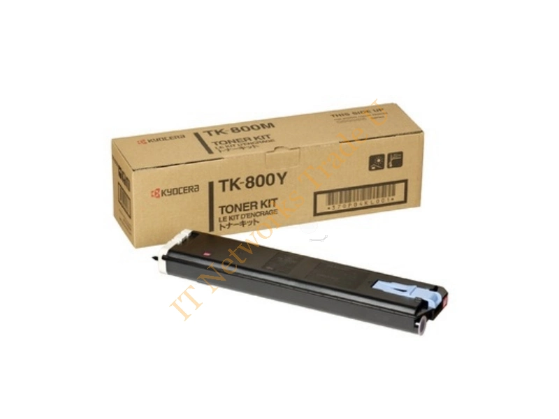 KYOCERA 370PB3KL (TK-800 Y) Toner yellow, 10K pages @ 5% coverage Accessory