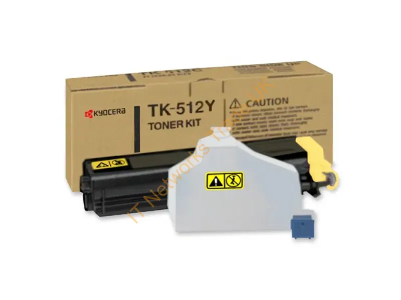 TK512Y - Kyocera Tk-512Y Toner Cartridge 1 Pc(S) Original Yellow