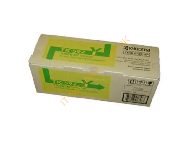 TK592Y - 1T02Kvaus0 (Tk-592 Y) Toner Yellow, 5K Pages