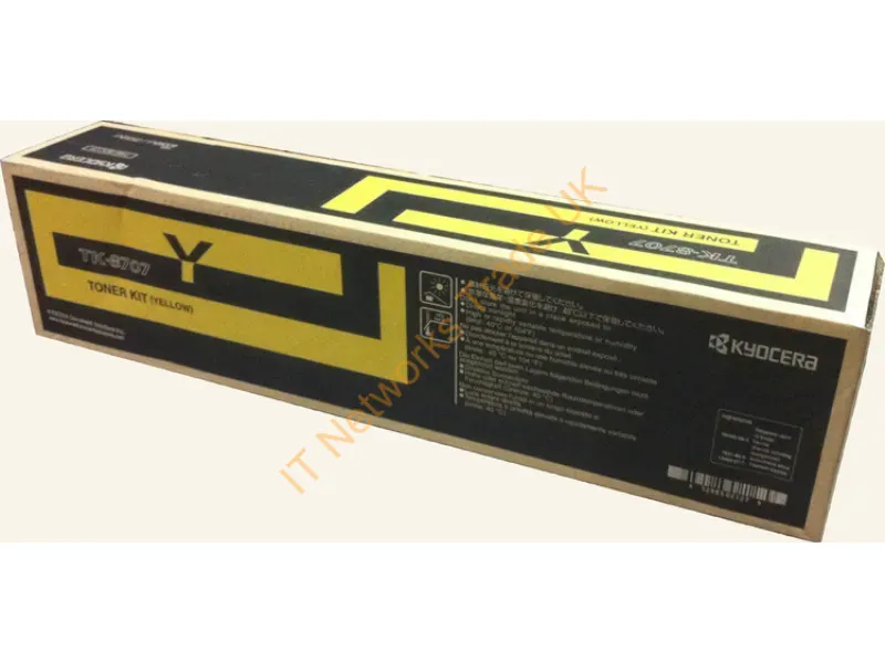 TK8707Y - Kyocera Tk-8707Y Toner Cartridge 1 Pc(S) Original Yellow