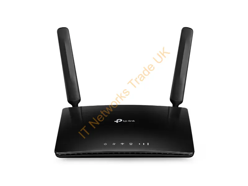 TL-MR6400 - TP-LINK TL-MR6400 Single-band (2.4 GHz) Fast Ethernet 3G 4G Black network wireless router