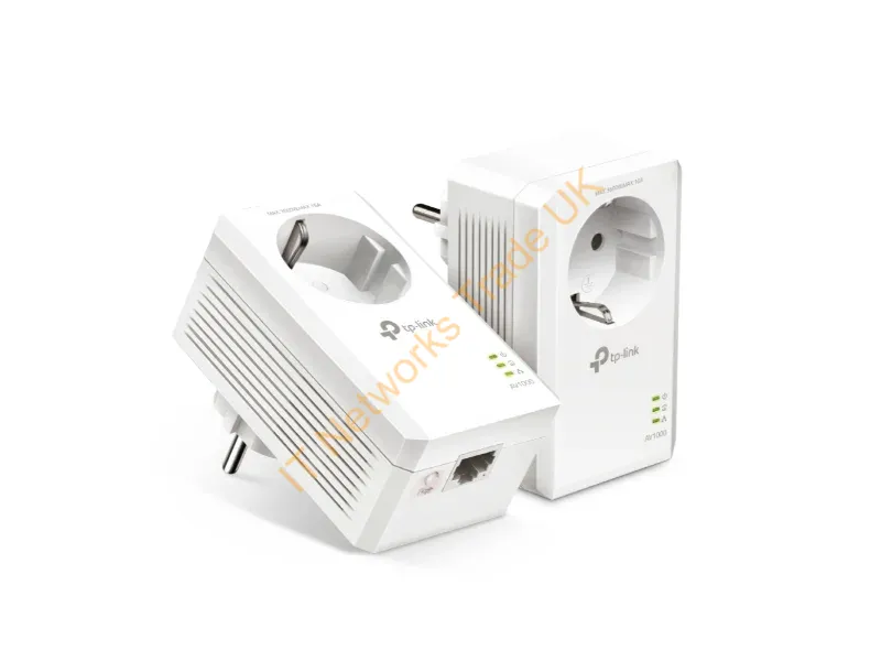 TL-PA7017PKIT - Tp-Link Tl-Pa7017P Kit Powerline Network Adapter 1000 Mbit/S Ethernet Lan White 2 Pc(S)