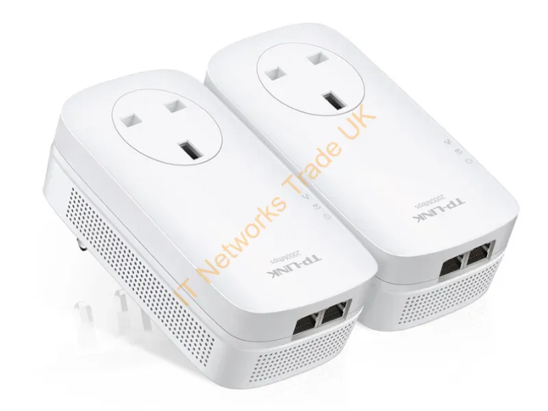 TL-PA9020PKIT - Tp-Link Tl-Pa9020P Kit Powerline Network Adapter 1000 Mbit/S Ethernet Lan White 2 Pc(S)