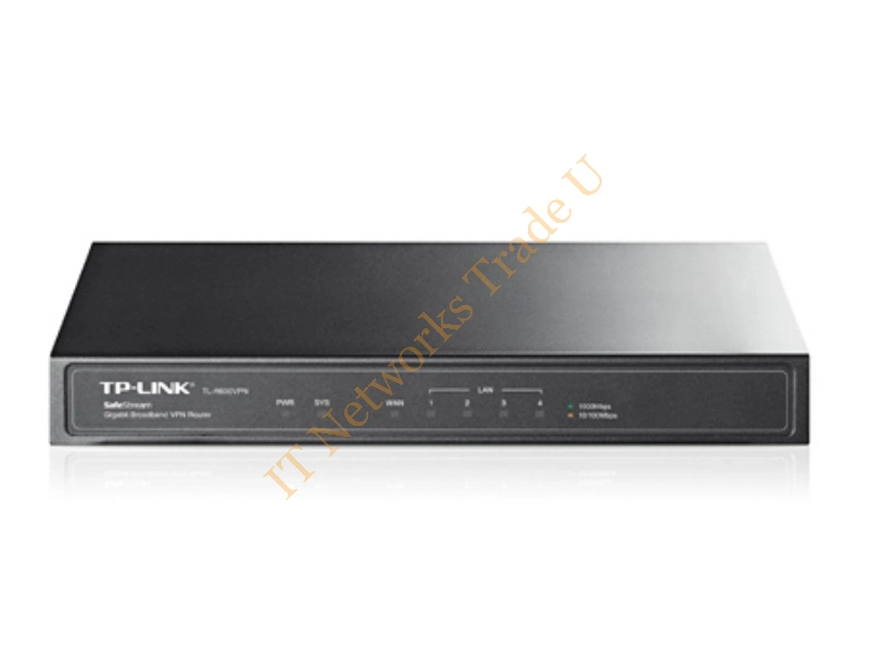 TL-R600VPNV2.0 - TP-LINK TL-R600VPN Ethernet LAN Black wired router