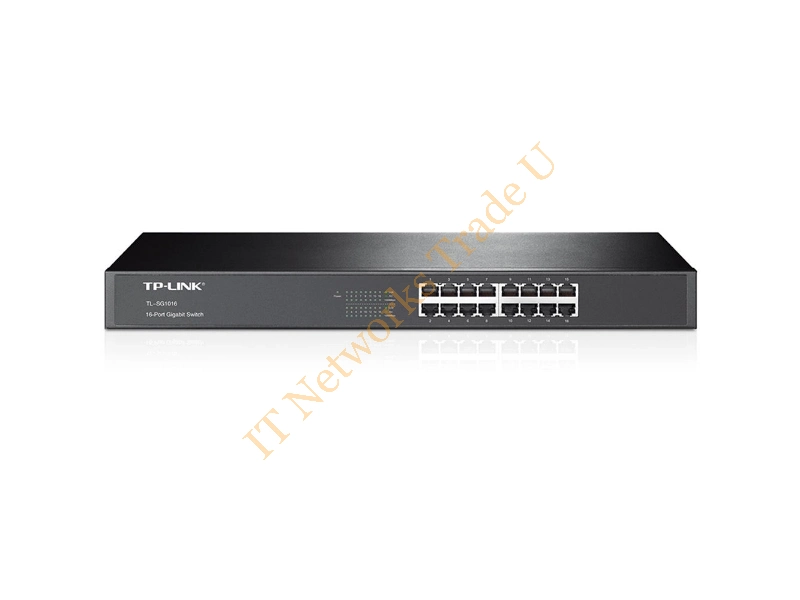 TL-SG1016 TP-Link TL-SG1016 16-port Unmanaged Gigabit Rackmount Network Switch