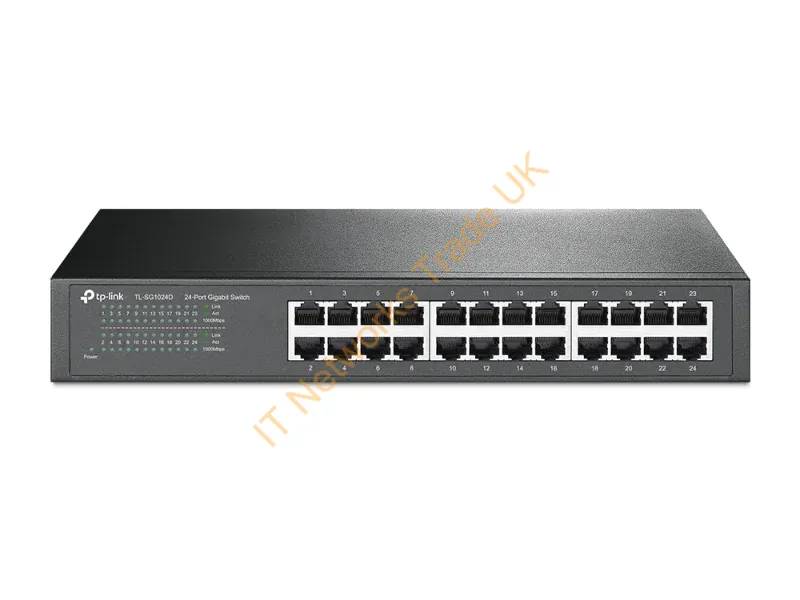 TL-SG1024D TP-Link TL-SG1024D 24-Port Gigabit Desktop/Rackmount Network Switch