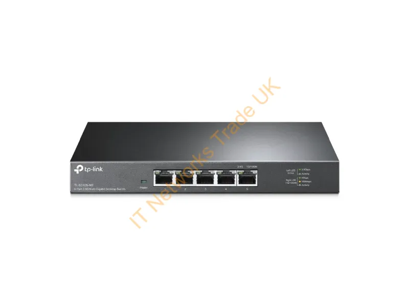 TL-SG105-M2 - Tp-Link Tl-Sg105-M2 Network Switch Unmanaged 2.5G Ethernet (100/1000/2500) Black