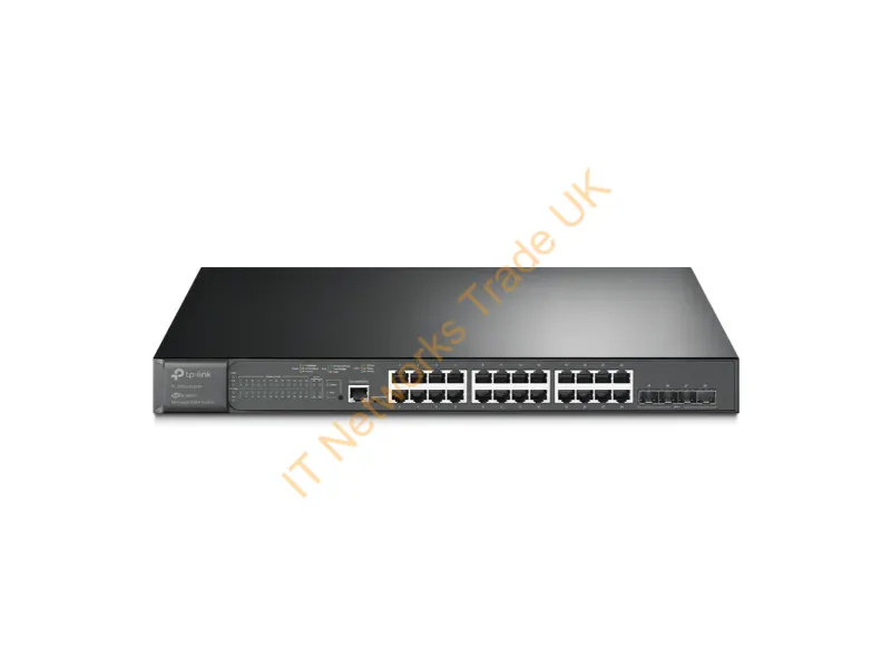 TL-SG3428XMP - TP-LINK JetStream TL-SG3428XMP - Switch - managed - 24 x 10/100/1000 (PoE+)