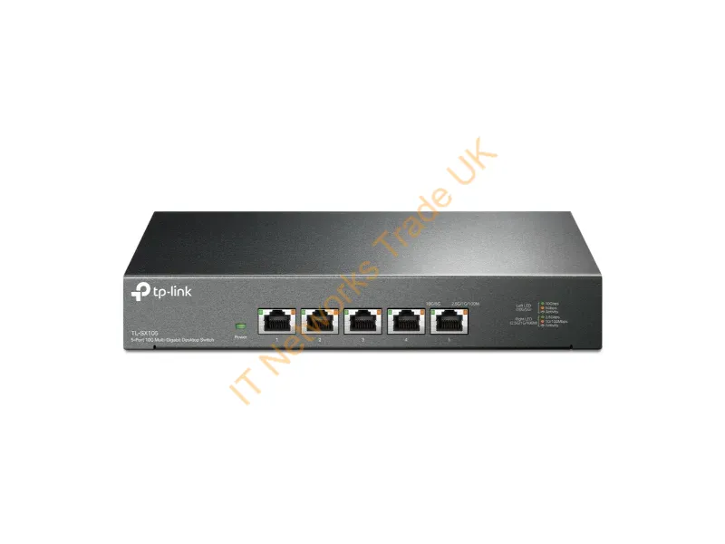 TL-SX105 - Tp-Link Tl-Sx105 Network Switch Unmanaged 10G Ethernet (100/1000/10000) Black