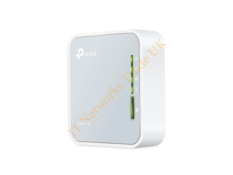 TL-WR902AC - TP-Link TL-WR902AC wireless router Fast Ethernet Dual-band [2.4 GHz / 5 GHz] 4G White (TPLINK AC750 WIRELESS TRAVEL ROUTER)
