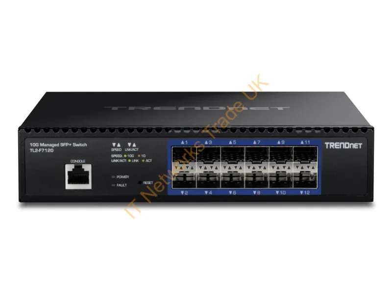 TL2-F7120 - Trendnet Tl2-F7120 Network Switch Managed 1U Black