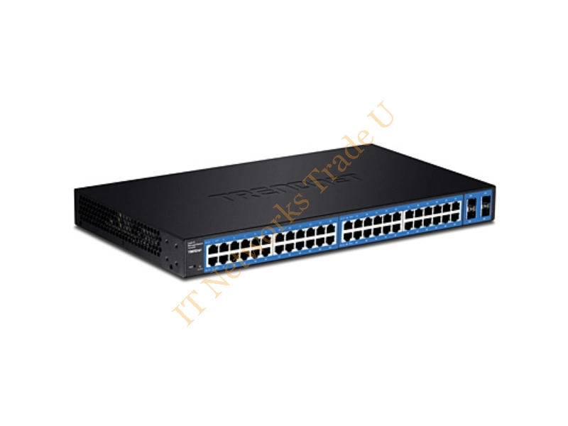 TL2-G448 - Trendnet TL2-G448 Managed network switch L2 Gigabit Ethernet (10/100/1000) 1U Black network switch