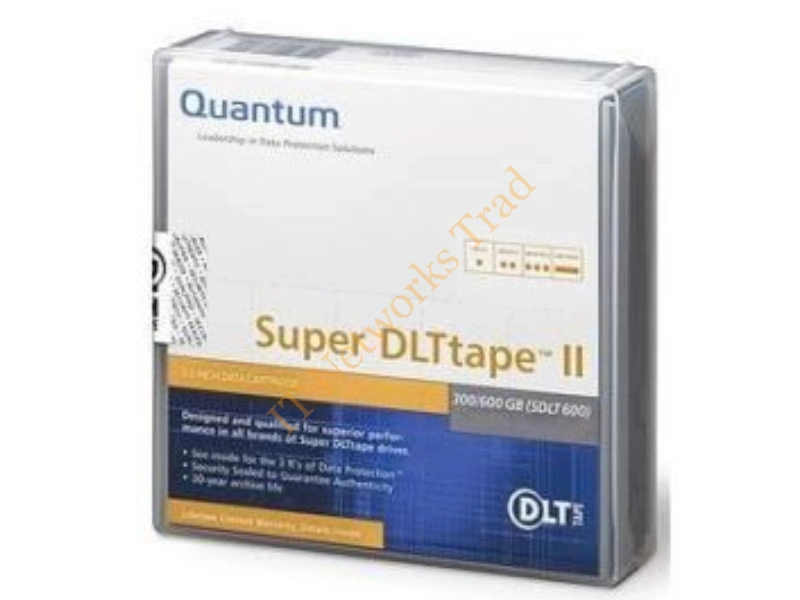 TM-DL-S3-100 Quantum Super DLTtape II Barcode Labels Tape Cartridge Super DLT Super DLTtape II 300GB (Native) / 600GB (Compressed) Tape Media Storage