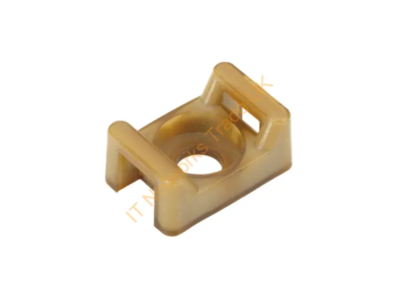 TM2S8-C71 - Panduit Tm2S8-C71 Cable Tie Mount Brown, Translucent Polyetheretherketone (Peek)