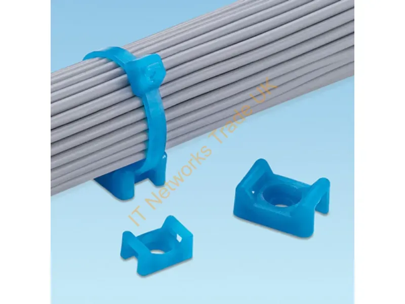 TM3S8-C76 - Panduit Tm3S8-C76 Cable Tie Mount Blue Polypropylene (Pp)