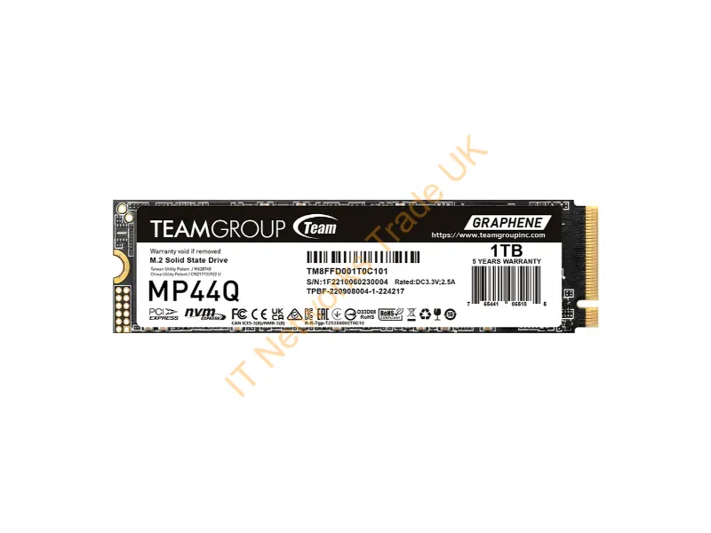 TM8FFD004T0C101 - Team Group Mp44Q 4 Tb M.2 Pci Express 4.0 Nvme Qlc 3D Nand