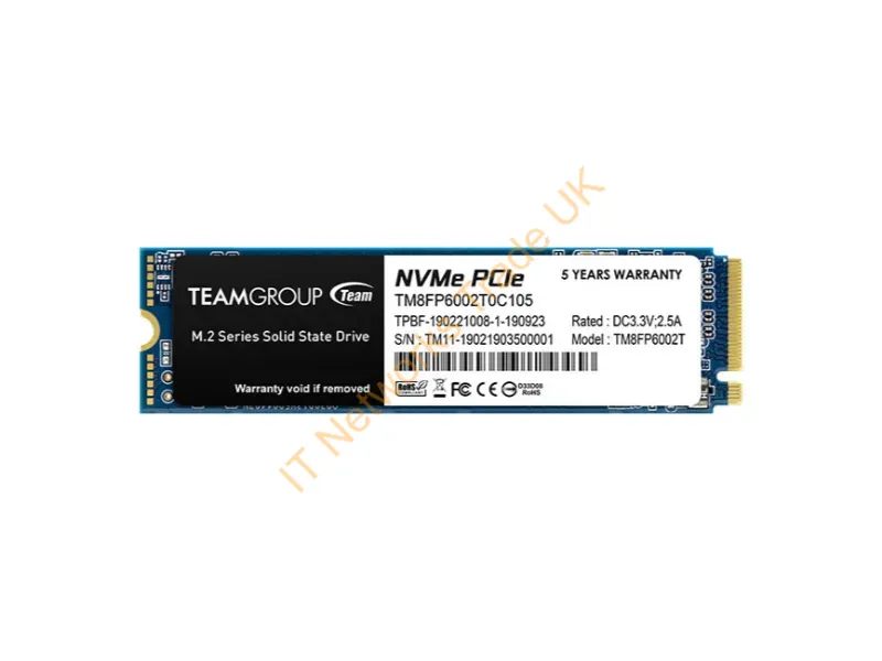 TM8FP6002T0C101 - Team Group Mp33 2 Tb M.2 Pci Express 3.0 Nvme 3D Nand