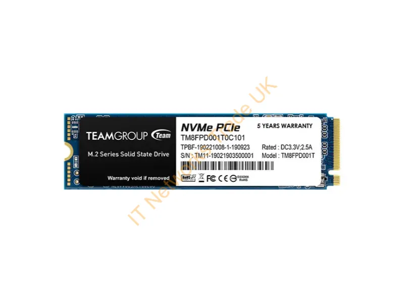 TM8FPD001T0C101 - Team Group Mp33 Pro 1 Tb M.2 Pci Express 3.0 Nvme 3D Nand