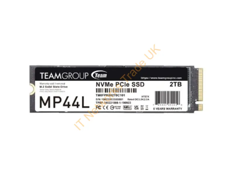 TM8FPK002T0C101 - Team Group Mp44L Tm8Fpk002T0C101 Internal Solid State Drive 2 Tb M.2 Pci Express 4.0 Nvme