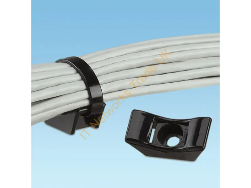 TMEH-S25-C0 - Panduit Tmeh-S25-C0 Cable Tie Mount Black Nylon