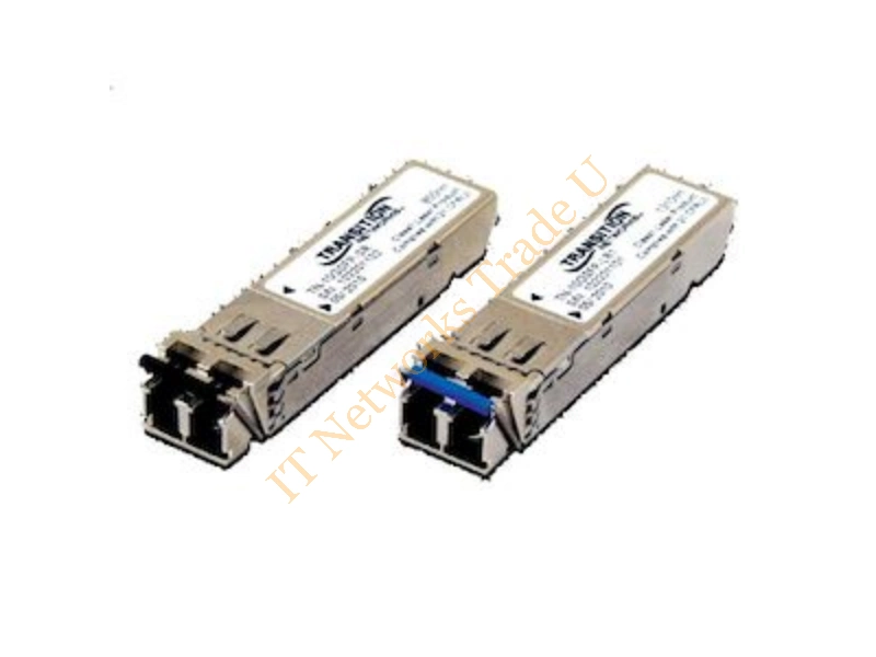 TN-10GSFP-LRB41 Transition 10Gbps 10GBase-BX Single-mode SFP+ 1270nm TX/1330nm RX SM (LC) 40km Transceiver Module