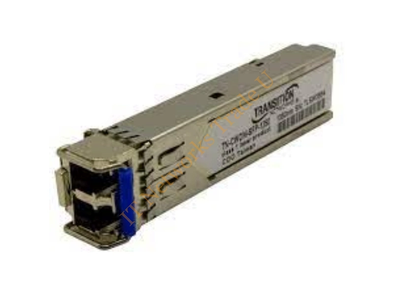 TN-CWDM-SFP-1350-40 Transition 1.25Gbps Single Mode 1350nm 40km LC Connector SFP Mini-GBIC Transceiver Module