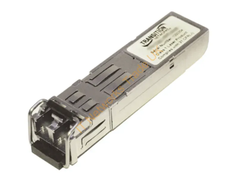 TN-CWDM-SFP-1550 Transition 1Gbps 1000Base-LX/ZX CWDM Fibre Channel Single-mode Fiber 1550NM LC Connector SFP (mini-GBIC) Transceiver Module