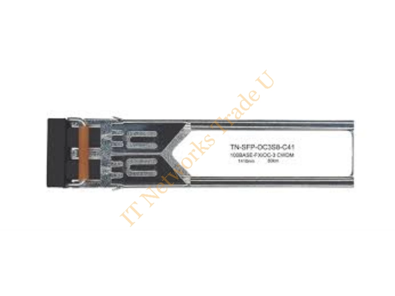 TN-SFP-OC3S8-C41 Transition 100Mbps CWDM SFP 100Base-FX/0C-3 LC Connector Single-mode 80km 1410nm Transceiver Module