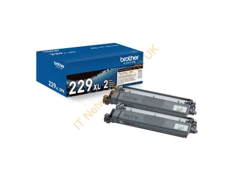 TN229XL2PK - Brother Tn-229Xl2Pk Toner Cartridge 1 Pc(S) Original Black