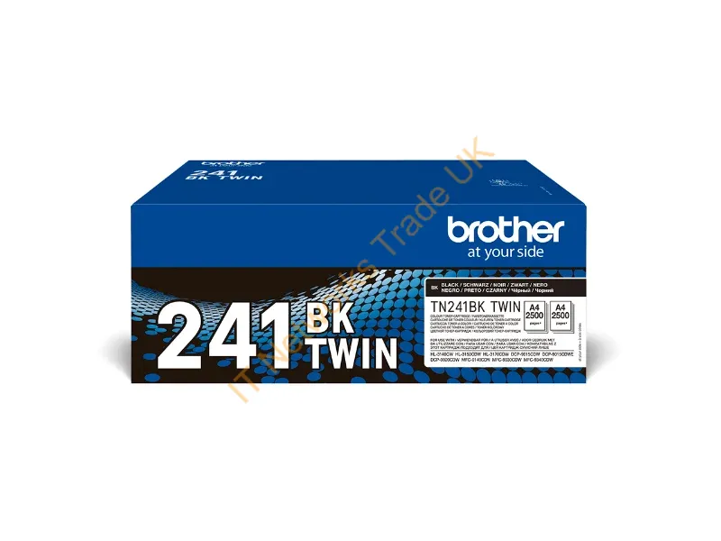 TN241BKTWIN - Brother Toner TN-241BKTWIN TWIN Pack Black TN241BKTWIN