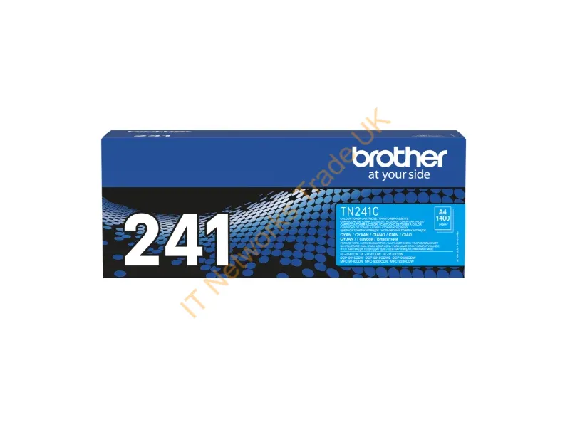 TN241C - Brother TN-241C Toner-kit cyan, 1.4K pages ISO/IEC 19798 for Brother HL-3140