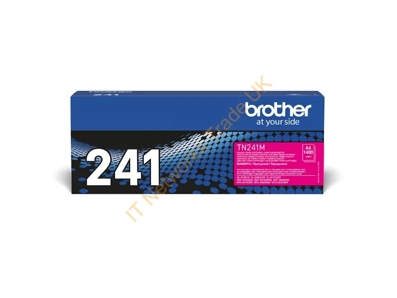 TN241M - Brother TN-241M Toner-kit magenta, 1.4K pages ISO/IEC 19798 for Brother HL-3140