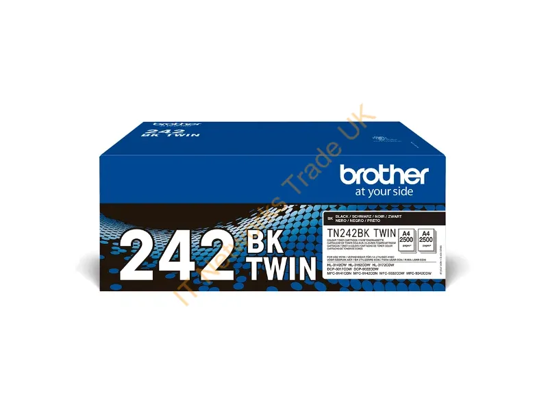 TN242BKTWIN - Brother Toner TN-242BKTWIN TWIN Pack Black TN242BKTWIN