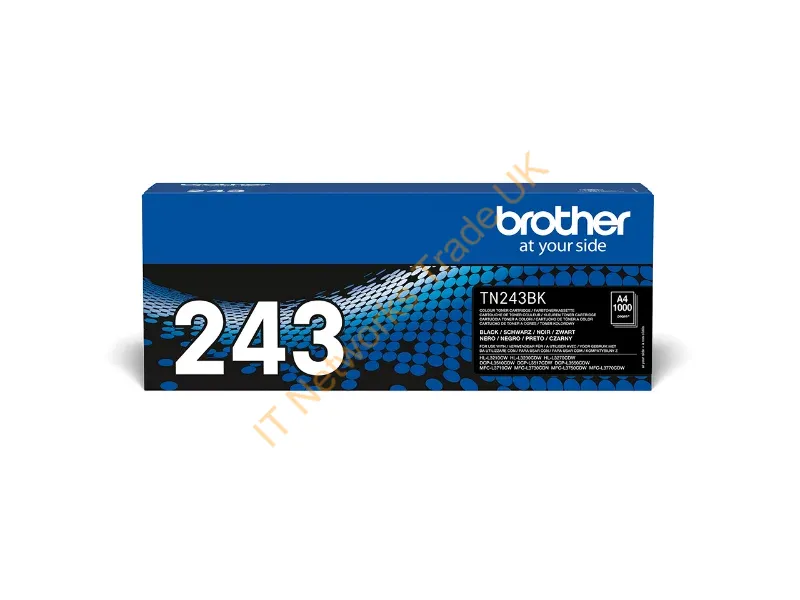 TN243BK - Brother Toner TN-243BK black (je 1.0k)