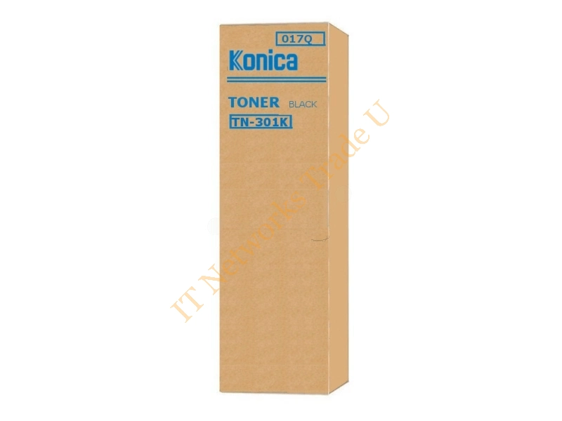 Konica Minolta 017J (TN-301 K) Toner black, 30K pages Accessory