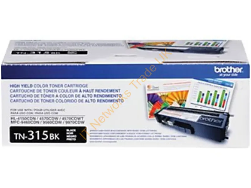 TN315BK - Brother Tn-315Bk Toner Cartridge 1 Pc(S) Original Black