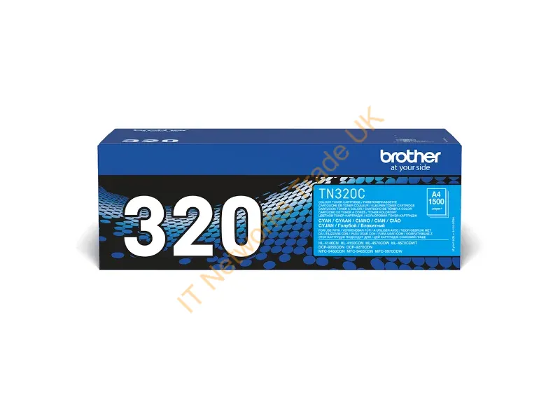 TN320C - Brother TN-320C Toner cyan, 1.5K pages ISO/IEC 19798 for Brother HL-4150/4570